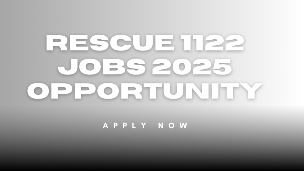 Rescue 1122 Jobs